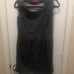 Sleeveless Grey Dress